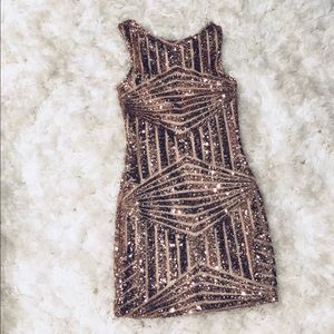 Rose Gold New Years Dress